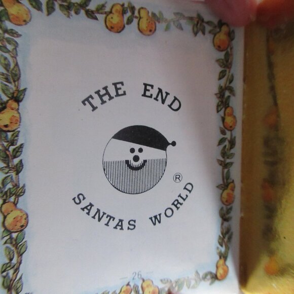 3 Mini Book Christmas Ornaments Nutcracker Suite & 12 Days of Christmas, Santa - Picture 9 of 16